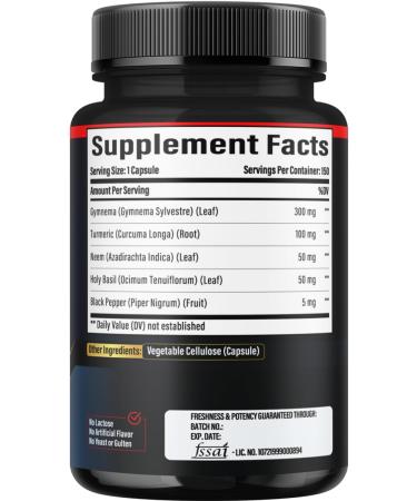 WELBUDA Gymnema Sylvestre Capsules - Super Extract Supplement - 150 Counts for 5 Months - Buy Online on GoSupps.com