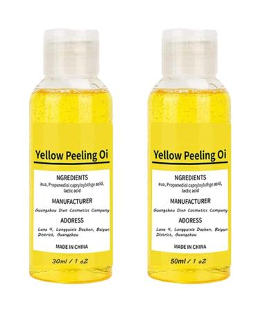 Caneem Peeling Oil | Yellow Peeling Oil for Dark Spots on Body | Thai Yellow Peeling Oil, with Hyaluronic Acid, Strong Peeling Oil Extra Strength, Peeling Solution for Body All Skin Type