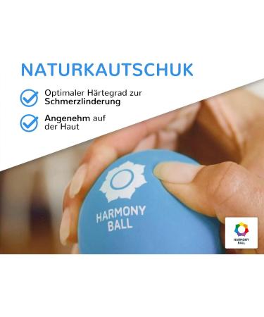 Buy Fascia Balls Set - 2 Natural Rubber Soft Balls for Fascia Training Yoga & Massage - 7.2 cm Diameter - International Shipping Available - Buy Online on GoSupps.com