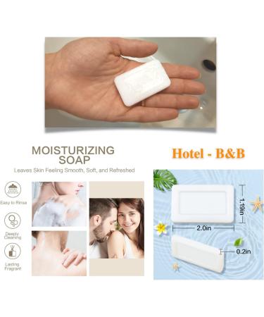  LogicaShop USAMI Monouso Hotel Soap 14 g Kit Cortesia b&b Complete Luxury Bathroom Organic Hands Scented Soap Small Gifts Guest Hotel Soap Line Hotel (1000) - Buy Online on GoSupps.com
