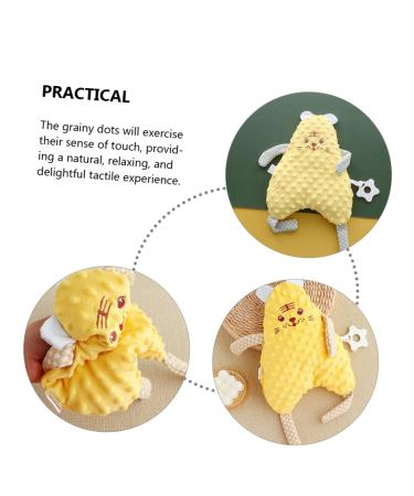 Cabilock 3-Pack Baby Comfort Towel Washcloths | Soothing Toys for Newborn Girls | Cuddly Gifts for Babies | Soft Sleep Hand Doll - Buy Online on GoSupps.com