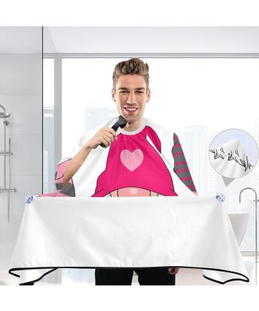 Waterproof Barber Cape - Gnome & Cheetah Pattern | Unisex Hair Cutting Bib for Men & Women - Buy Online on GoSupps.com