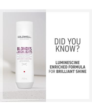 Goldwell Dualsenses Blond & Highlights Anti Yellow Shampoo 250 ml - Buy Online on GoSupps.com