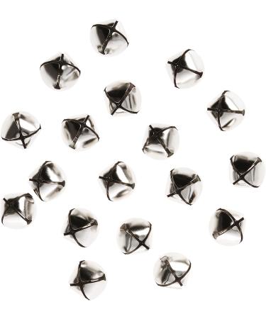 Jingle Bells 1-Inch Silver - Pack of 18 Bells - Buy Online on GoSupps.com