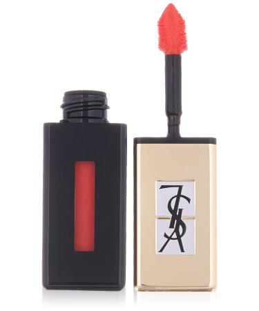 Rouge Pur Couture Vernis A Levres Pop Water Glossy Stain - #207 Juicy Peach 6 ml/0.2 oz