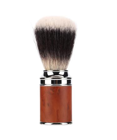 Men shaving brushes anggrek shaving brush men shaving brush wood aluminum alloy grip hairdressing salon shaving brushes for soft increase foam fast drying at home travel salon