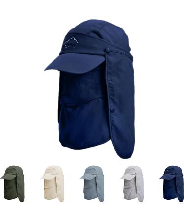 TMEOOG UV Protection Sonnenhut for Men & Women - Foldable Boonie Hat for Hiking Safari & Outdoor Use - Lightweight Sun Protection Hat (56-62cm) - Blue - Buy Online on GoSupps.com