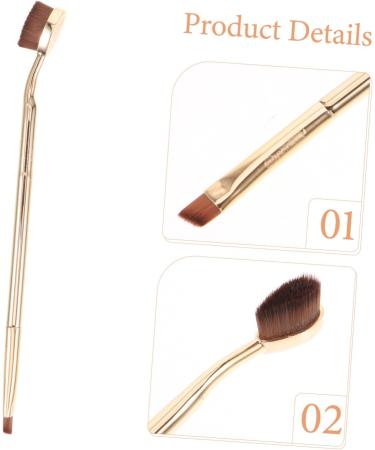 FRCOLOR Makeup Brush Tools Concealer Liquid Powder Brush Contour Brush Eyebrows Concealer Brush Eye Makeup Eyeliner Brush Blending Blush Eye Brush Aluminum Tube Travel Mix - Buy Online on GoSupps.com