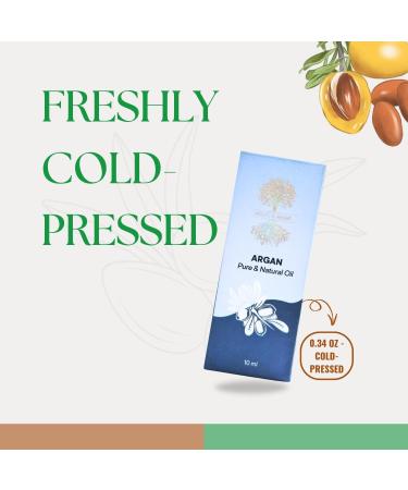 Roots & Above Argan Essential Oil 0.34 fl oz/10 ml Pure Natural Cold Pressed Oils for Face Skin Care Nails Hair Conditioner Shampoo Lotions Soap Making Soothing & Moisturizing DIY use Argan Oil - Buy Online on GoSupps.com