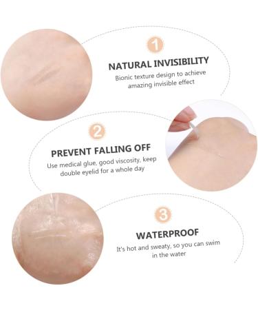 NOLITOY 6 Pcs Lace Mesh Double Eyelid Sticker Decor Double Side Tape Female Eyelid Tape Set Half Moon 6x6cmx3pcs As Shownx3pcs - Buy Online on GoSupps.com