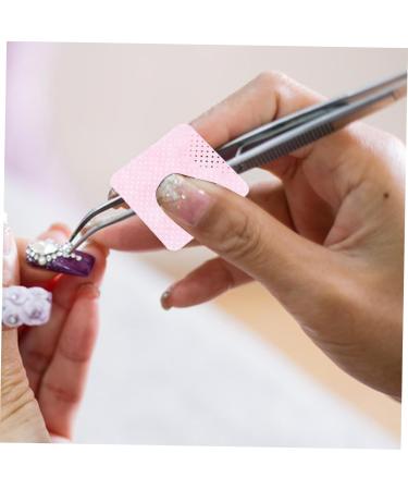 HONMEET 2 Boxes Nail Wipes Travel Wipes Cleaning Wipes Gel Nail Polish Acrylic Nail Remover Gel Nail Remover Gel Polish Remover for Nails Finger Nail Polish Remover Glue Wipes Cotton 4.80X4.80X0.10CM Pink - Buy Online on GoSupps.com