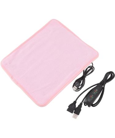 Zerodis USB Heating Pad - Lightweight & Skin-Friendly for Legs - Even Warmth (Pink) - International Shipping Available - Buy Online on GoSupps.com