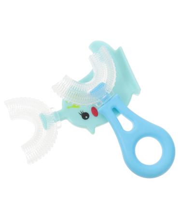 Gleavi 2st hand toothbrush for children children's toothbrushes Children's toothbrush for the whole mouth cartoon and toothbrush C-toothbrush silicone in nipple quality full of mouth toddler manual