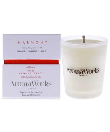 Harmony Candle | Creates a Calm Enhancing Atmosphere | Provides a Sense of Happiness | Naturally Scented | 100% Pure Essential Oils (2.64 Oz)
