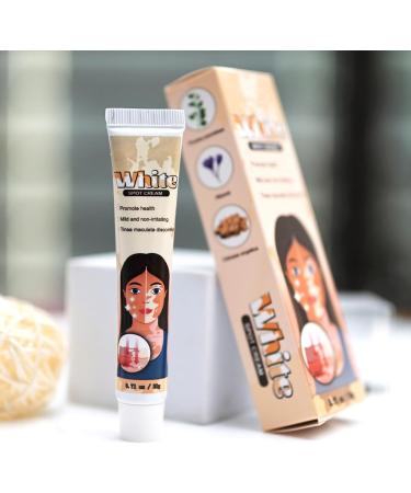 2pack White Spot Cream Vitiligo Skin Care Balm Skin Therapy Cream Moisturizing Regenerates skin pigmentation suitable for men and women - Buy Online on GoSupps.com