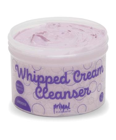 Primal Elements Lavender Whipped Cream Cleanser 7 Ounce