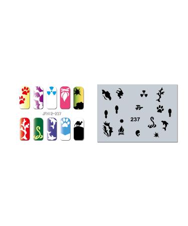 Fingernail stencil (airbrush nail art) Fengda JFH12-237