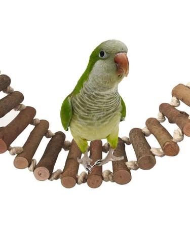 Handmade Bird Toys & Cages - Parrot Swings Ladders & Suspension Bridges for Birds - Buy Online on GoSupps.com