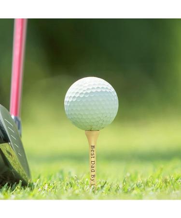Dad Golf Bag Tag with 5 Tees Set - Funny Father's Day Gift for Golf Lover - Best Dad By Par - Christmas Stocking Stuffer Idea for Men - Buy Online on GoSupps.com