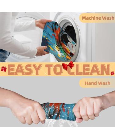 Colorful Paint Football Beard Bib Apron - Beard Hair Catcher for Men | Perfect Gift for Father's Day Christmas & Anniversaries - Buy Online on GoSupps.com