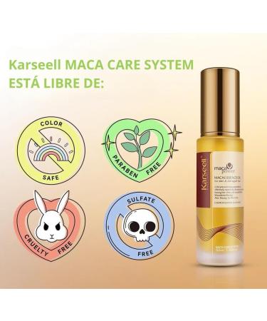 KARSEELL Moroccan Argan Oil Hair Serum for Skin Hair and Nails Cold Pressed Keratin Dry and Damaged Hair 50 ml. - Buy Online on GoSupps.com