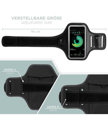 Oneflow SportArnand Arm Bag for Samsung Galaxy Z Flip 5 - Black Onyx Fitness Bracelet Outdoor Cell Phone Holder for Running & Jogging - Buy Online on GoSupps.com