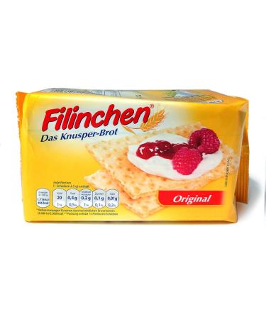 Buy Filinchen The Crunchy Bread Original - Low Sugar & Sodium | 5-Pack (75g Each) - Buy Online on GoSupps.com