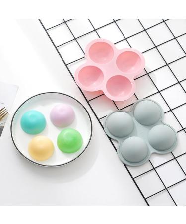 PRETYZOOM 2pcs Chocolate Cake Baking Molds Making Silicone Round Creative Mold Tool Cuake Half Premium Home - Buy Online on GoSupps.com
