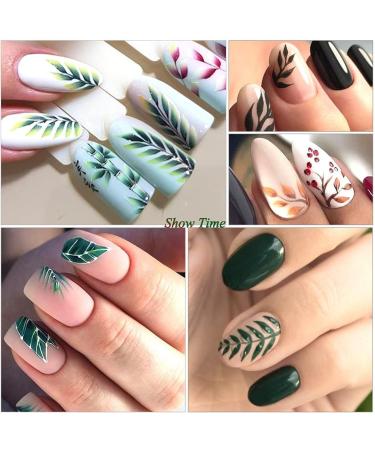 68 Sheets Nail Art Stickers Water Transfer Nail Sticker Nail Decals Nail Art Decoration Manicure Set for Salon Home Use - Buy Online on GoSupps.com