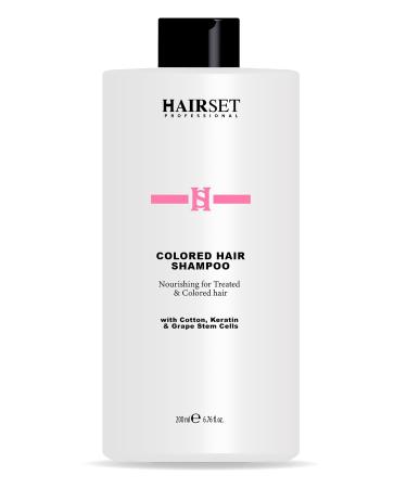 Hair Set Professional Hair Set Colored Hair Shampoo 200 ml for colored hair