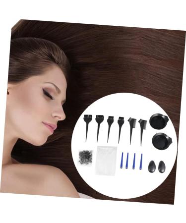 minkissy 3 Sets Hair Coloring Tool Highlight Hair Brush Tools Household Hair Dye Bowl - Buy Online on GoSupps.com