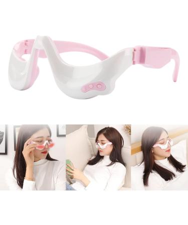 Buy Eye Massager with Hot Compress | Soothing Heating Eye Massage for Ultimate Comfort (White) - Buy Online on GoSupps.com