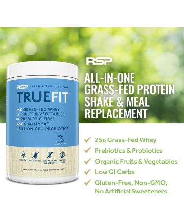 AminoLean Pre Workout Energy (Blue Raspberry 30 Servings) with TrueFit Protein Powder (Vanilla 2 LB) - Buy Online on GoSupps.com