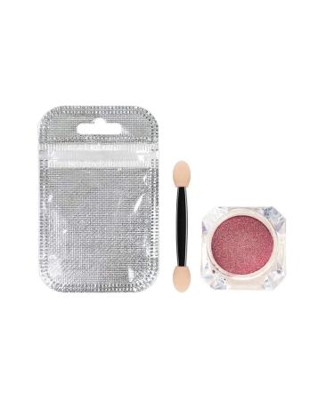 vmree Chameleon Eyeshadow Monochrome Polarized Glitter Eyeshadow Powder Metallic Shimmer Change Color Eye Shadow Single Color Eyes Makeup Cosmetic (C)