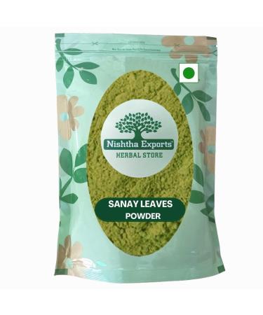 RAW HERB/JADI BOOTI SENNA PATTA POWDER SANAY LEAVES POWDER SENNA LEAF POWDER SONAMUKHI LEAVES SONA PATTA (250gm)