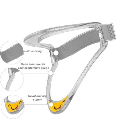 Portable Neck Support for Sore Throat Relief | Adjustable Pain Relief | Transparent & Comfortable Design - Buy Online on GoSupps.com