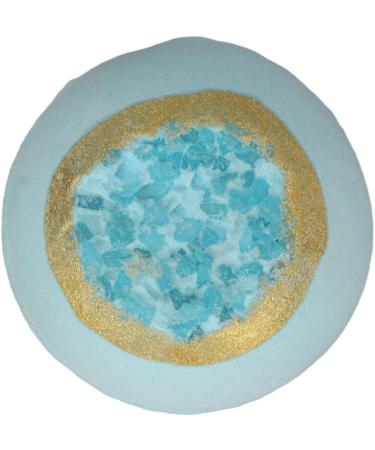 Qukaim Bubble Bath Ball Bubble Bath Ball Aromatherapy Essential Oil Sea Salt Bath Ball Moisturizing Exfoliating Blue Mint Spa Ball - Buy Online on GoSupps.com
