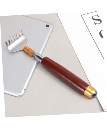 Frcolor Flexible Back Scratch & Massage Device | Manual Shoulder Claw Tool with Wooden Handle - 53 cm - Buy Online on GoSupps.com