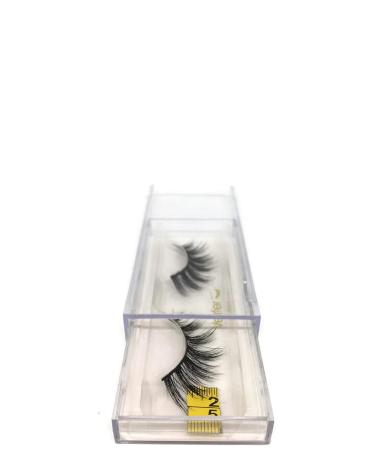 Soft Vison Natural Hair False Eyelashes Handmade (S031) - Luxurious Lightweight & Reusable | International Shipping Available - Buy Online on GoSupps.com