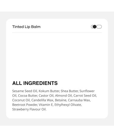 Cureskin Tinted Lip Balm for Women and Men | Hydrates & Protects for Lip Tint with Beetroot Carrot & Strawberry | Lip Lightening Balm for Dark Lips | Tinted Lip Balm for Dark Lips to Lighten - Buy Online on GoSupps.com