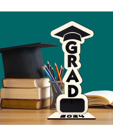 Ciieeo 2024 Graduation Party Decorations | Elegant Wooden Decor & Props for Your Celebration - Buy Online on GoSupps.com
