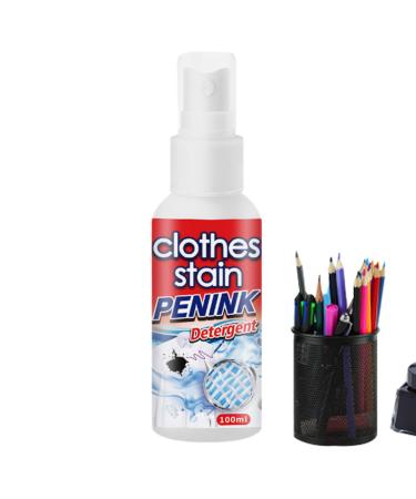 ROWCES Clothes Stain Remover 100ml Spray Stain Remover for Instant Spot | Portable Carpet and Laundry Stain Remover for Fabric Clothes Fiberglass and Carpets