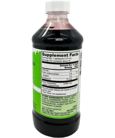 Nature's Way Sambucus Elderberry Syrup 4 oz - Immune Support & Antioxidant Boost - Buy Online on GoSupps.com