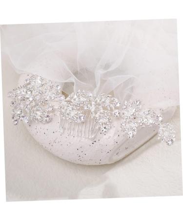 Ipetboom Bridal Headwear Tiara Rhinestone Hair Accessories Wedding Hair Side Comb Wedding Hair Accessories Wedding Hair Comb Rhinestone Hair Comb Alloy Crystal Rhinestones Bride - Buy Online on GoSupps.com
