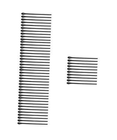 Gleavi 50 pieces of temple protection Final letters of the glasses legs glasses accessories Filter tips made of glass glasses bracket end tips for sunglasses plastic child glasses short