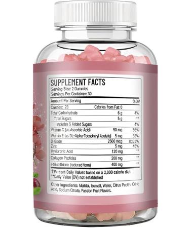 Collagen Gummies Glutathione Collagen Glow Gummies Collagen Glutathione Skin Whitening Gummies Organic Glow Beauty Collagen for Skin Care - Buy Online on GoSupps.com