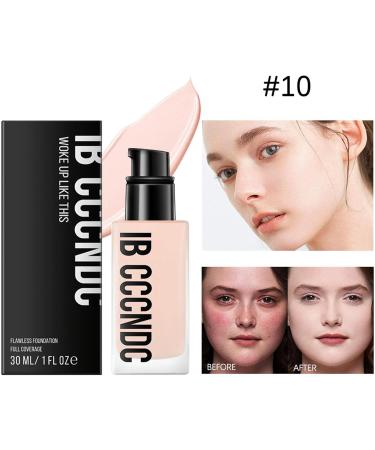  Rosixehird Full Coverage Liquid Foundation - Full Coverage Liquid Foundation - Long-Lasting Oil-Controlling Makeup Cream - Cosmetics for Women and Girls - Rosixehird Spots - Buy Online on GoSupps.com