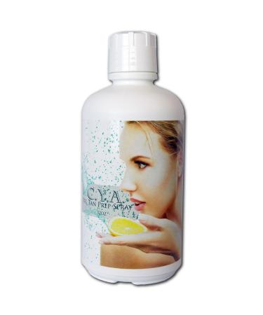 CYA Pre Tan Sunless Airbrush Spray Tanning Prep Spray 64oz (ships in two-32 oz bottles)