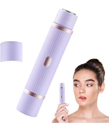 Electric for Women or Electric for Women 2 in 1 Public Hair Trimmer Makeup Table or Bikini Hair for Face and Chin for Labia Portable Armpit Trimmer Purple - Buy Online on GoSupps.com