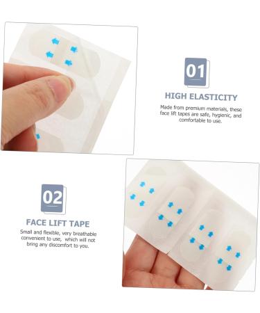 Baluue 80pcs Face Lifting Stickers Invisible Tape Face Tape Chin Lifting Tools Medical Grade - Buy Online on GoSupps.com